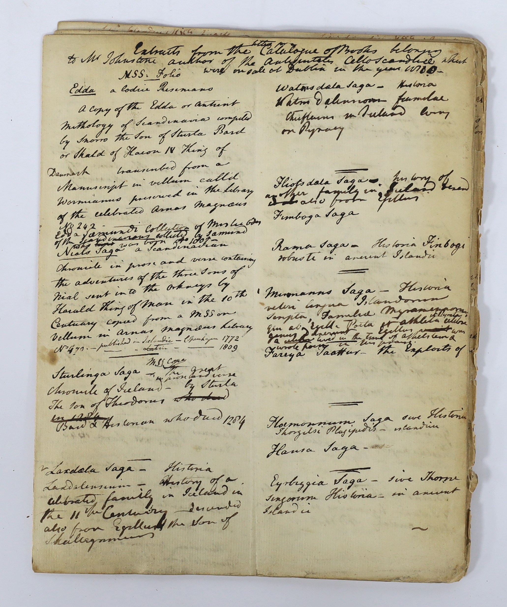 Johnstone, James - Antiquates Celto-Normannicae, containing the Chronicle of Man and the Isles...now first published, complete....To which are added Extracts from the Annals of Ulster, and Sir J. Ware's Antiquities of Ir